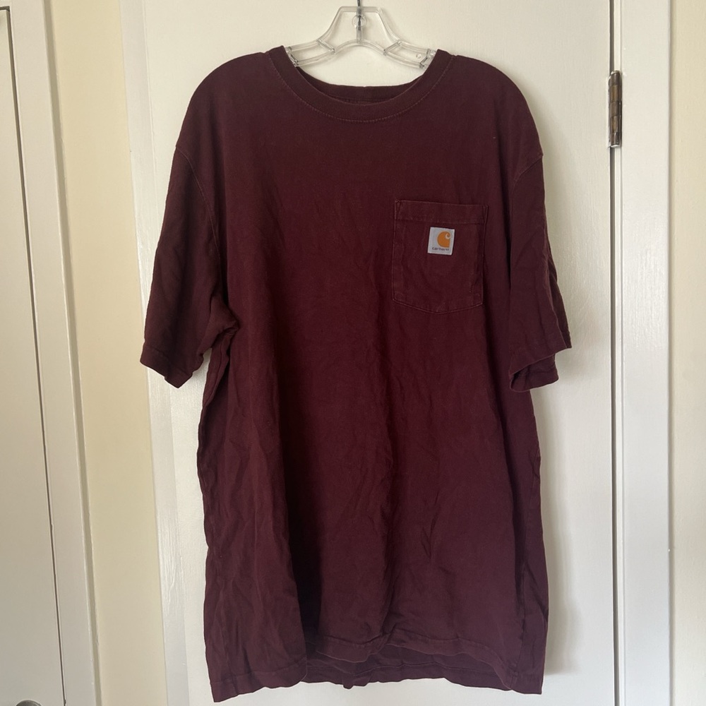 Carhartt Maroon Tee